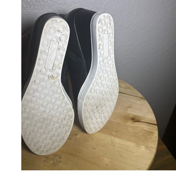 Linea Paola Freshton Women's Wedge Heel Side Zip Sneaker Boot size 8.5 - Picture 6 of 9